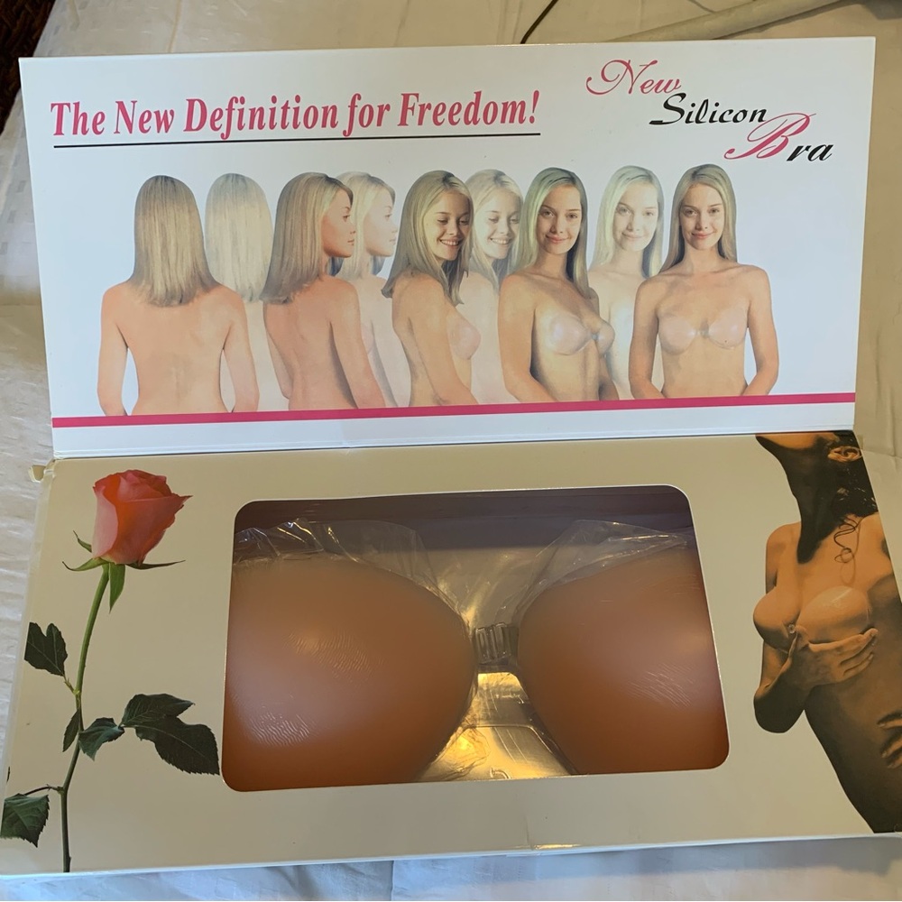 Silicon bra cup size C